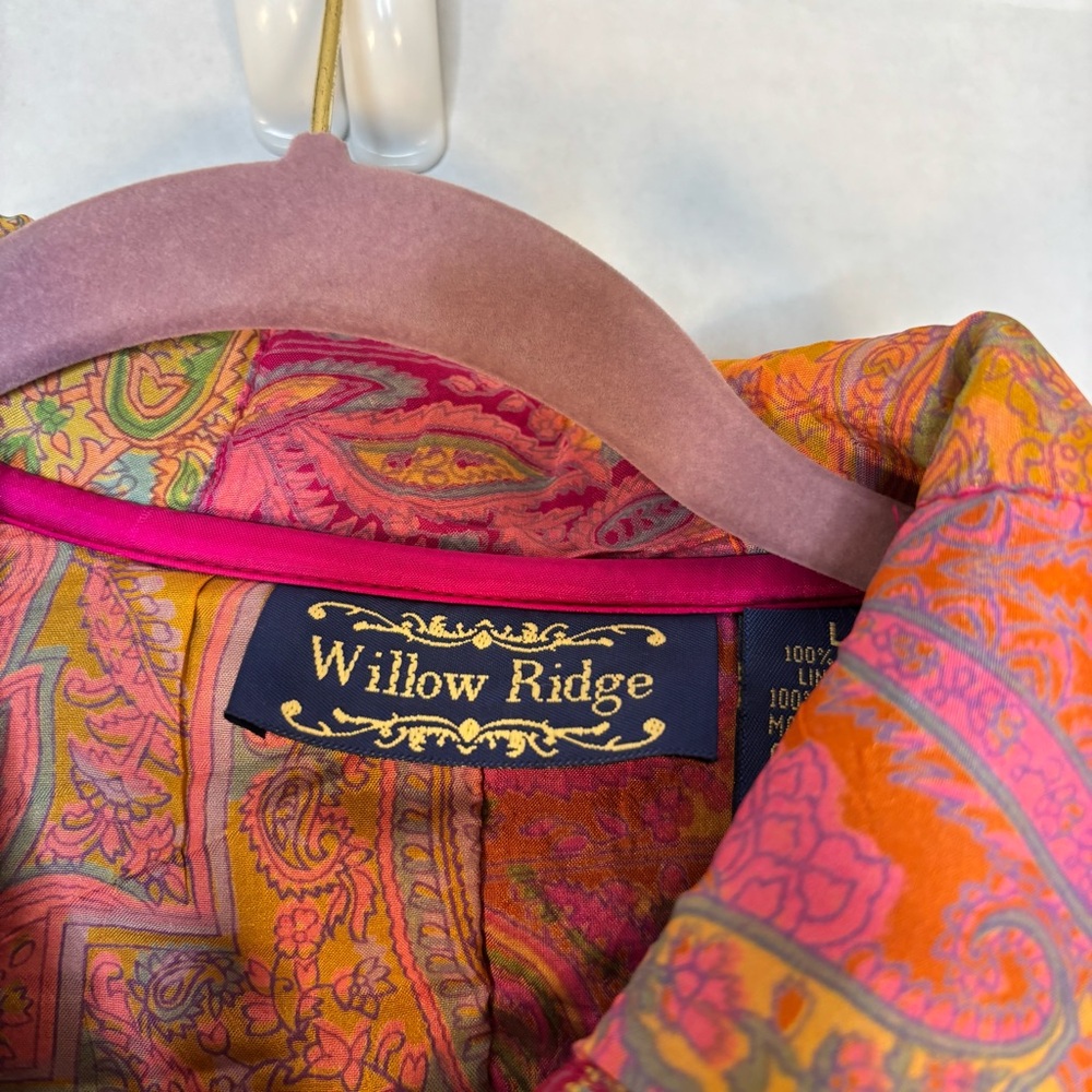 Willow Ridge- Patchwork Quilted Button-Front Jack… - image 7
